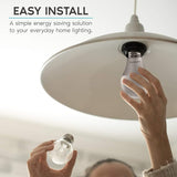A19 LED Light Bulbs 4 Pack 75W Equivalent 1100 Lumens 2700K Warm White Dimmable E26 Energy Star