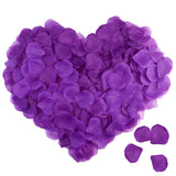 2000 Pcs Artificial Silk Rose Petals For Wedding Party Favors Decoration And Vase Home Decor Wedding Bridal Decoration. Purple