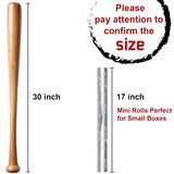 Snowflake Christmas Wrapping Paper - 17 Inch X 32.8 Feet Mini Roll - Candy Cane Metallic Shiny Silver Gift Wrap Paper For Holiday Shower Party Celebration