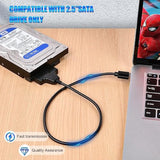 Usb 3.0 To Sata Adapter Cable For 2.5" Ssd Hdd Drives, Super Fast Data Transfe