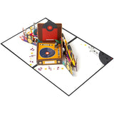 Record Pop Up 3D Greeting Cards With Blank Note & Envelope, Ideal Celebration Gift For Friendship, Love, Anniversary, Special Moments, Inspirational, Birthday, Holiday, Party