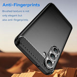 Galaxy S25 FE Phone Case with Screen Protector and Shock Absorption for Samsung Galaxy S25 FE Black