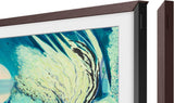55" The Frame Customizable Bezel 20212025, Modern Brown Magnetic Frame, Trim Kit for 55-Inch QN55LS03A/LS03B/LS03D Art TV, Easy Snap-On