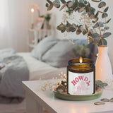 Pink Western Cowgirls Gifts For Girls Women, Trendy Preppy Howdy Cowgirl Boots Candle, Pink Christmas Birthday Gifts For Teen Girls, Cedar Fragrance Scented Candles, 8 Oz