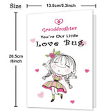 Valentine Card For Granddaughter, Happy Valentine'S Day Card Gifts For Granddaughter