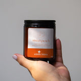 Sweet Peach Scented Candle 9Oz – Long Burning Soy Wax Candle With 36 Hour Burn Time, Aromatherapy Candle For Stress Relief, Relaxation, Home Decor, Gifts For Women And Men