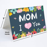 Mothers Day Cards 12 Pack Floral Happy Mother’S Day Blank Note Greeting Card With Envelopes