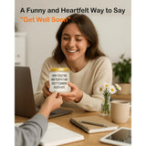 Get Well Soon Gifts For Women Men, Funny Present For Her Him After Surgery, Feel Better Candle Gift For Mom Sick Friends, Recovery, Sympathy, Cancer Comfort, Grieving, Divorce, Thinking Of You Gift