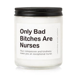 Nurse Gifts For Women, Female - 9Oz Lavender Scented Soy Wax Candle - Gift For Nurse, Nurses Practitioner, Nursing School Graduation, Birthday, Appreciation, Nurses Day, Rn, Ipn, Nicu Present