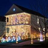 150 Pcs Christmas Light Clips And Hooks - Gutter Hanger For Outdoor Seasonal Lighting - Weatherproof Holiday Hooks For Festival Decoration