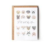 Dog Mom Card, Dog Mother'S Day Card, From Dog To Mom (Premium Quality, Handmade)