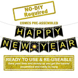 10 Ft 2026 Happy New Year Banner for Party and New Year Decorations