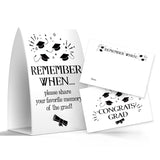 Graduation Share A Memory Cards - Pack Of 1 Sign And 50 Memory Cards, Graduation Party Supplies 2026(006)