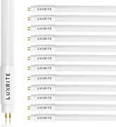 12 Pack 4FT T5 LED Tube Lights Type A B 24W 4000K Cool White F54T5 Fluorescent Replacement