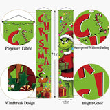 Christmas Decorations Outdoor Merry Christmas Banner Christmas Xmas Winter Holiday Decorations And Supplies For Home