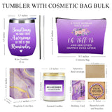 Birthday Gifts For Women Friendship, Funny Best Friend Birthday Gifts For Women Girls Friends Sister Mom Coworker Boss Christmas Wine Tumbler Coffee Mug Makeup Bag Bracelets Scented Candle