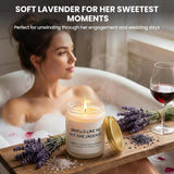 Funny Bridal Shower Gifts For Bride, Engagement Gifts For Women, Couples & Her, Bride To Be, Bachelorette Party Gift Ideas, Wedding Day Gift, Smells Like He Hit The Jackpot Candle