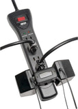 Surge Protector Power Strip 7 Outlets 7FT Flat Plug Extension Cord 2160J Wall Mount Black