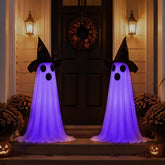Halloween Decorations Outdoor, 2Pcs Ghost Halloween Porch Decor Indoor