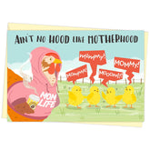 Funny Mothers Day Card For Wife, Daughter - Hilarious Gift From Husband To Moms Or Daughters With Young Children - 4 X 6 Inches