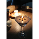 Espresso Martini Candle | Scented Gel Wax Coffee Flavor Candles | Cocktail Candles With Glass | Coffee Martini Romatinc Aroma Candle