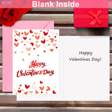Valentines Cards With Envelopes 12 Foil Embellishment Friends Cards Blank Inside