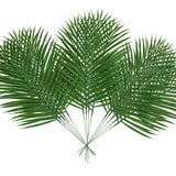 14Pcs Artificial Palm Leaves, 20.4" Outdoor Faux Palm Fronds, Green, Tropical Style, Perfect For Home Decor, Wedding, Birthday Parties