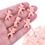 100Pcs Tiny Plastic Mini Babies For Baby Shower Games And Ice Cubes (1 Inch)