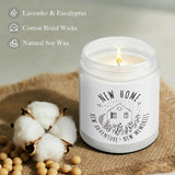 House Warming Candle Gifts For First House, New Home New Adventures / Memories Candle, Perfect Housewarming Scented Candle For Friends First Time Homeowner Her Him, House Warming Decoration -73