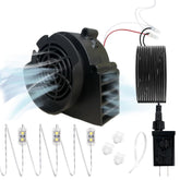 Halloween Inflatable Fan Replacement, Adapter For Christmas Inflatable Outdoor Decoration Blower For Xmas Blow Up Holida