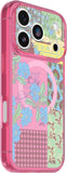 iPhone 17 Pro Lumen Series Case Pink Floral Patchwork MagSafe Protective Cover