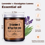 Cinque Lavender Scented Candle Gifts For Women Funny Friendship Gift For Best Friend Bff Bestie Sister Coworker Unique Birthday Christmas Thanksgiving Present For Mom Female Girl Her
