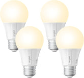 Zigbee Smart LED Bulbs A19 4 Pack 60W Equivalent Soft White Works with Alexa SmartThings Hub Required