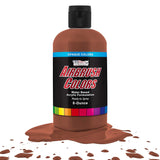Opaque Coffee Brown Acrylic Special Effects Airbrush Paint - 8Oz Ready To Spray Air Brush Paint For Nails, Models, Fabric - Water-Based Air Brush Painting