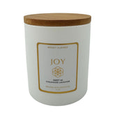 Joy Intention Candle – Manifest Joy, Happiness & Positivity – Coconut Soy Scented Candle For Emotional Wellness – Gift-Ready Luxury Candle