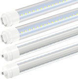 4 Pack 5FT LED Outdoor Tubes 36W 6000K Cool White R17D HO Base for Double Sided Signs