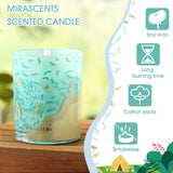 Hanalei Bay Candle,Spring Summer Candles,Sea Salt & Ocean Scented Candles,Ocean Gifts For Friend,Surfer,Sunbather,Beach Lover,Soy Wax Candle For Home Decor,10Oz