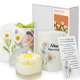New Beginnings Box Gifts For Women, Daisy Mug And Candle Gifts, Housewarming Gift, New Home Candle, Promotion, New Job Gift For Women, Gift For New Relationship, Retirement, Coworker Leaving, Break Up