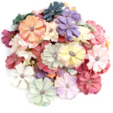 120 Pcs Silk Flowers Faux Flower Heads Craft Flowers 12 Colors Artificial Small Flowers For Crafts Wedding Wreath Diy Party Home Decoration