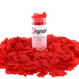 1000 Pcs Fake Rose Petal Ready-To-Use Separated Scented Faux Silk Pedal Artificial Flowers For Anniversary Proposal Valentines Decor Wedding Decoration (Red)