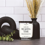 - Book Lovers Gifts For Readers - Funny Bookish Candle For Women, Men, Best Friend, Librarian, Bookworm, Birthday, 14Oz Ocean + Citrus + Salt Scented Soy Wax, Made In Usa