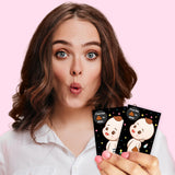 Baby Shower Games - 40 Raffle Cards, Prizes & Ice Breaker Activities - 3 Winners, 4 Loser Card Designs - Boys (Black)