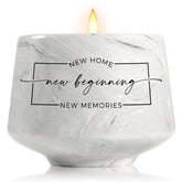 House Warming Gifts New Home – Housewarming Gift For Women, Men, Couple, Friend New Homeowner New Home Gift Ideas For First Apartment Party Decor Closing Presents For Home Buyers Scented Candle 6Oz