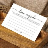 50 Time Capsule Cards For 1St Birthday Or Baby Shower Game Activity, Advice And Wishes Cards, And Anniversary Cards For Baby Shower Time Capsule