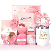 Birthday Gifts For Women, Relaxing Spa Gift Baskets For Women, Rose Get Well Gifts Box Set For Her Friend Daughter Sister Wife Coworker Nurse Teacher On Valentine'S Day