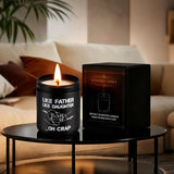 Like Father Like Daughter Candle Gift For Dad From Daughter, Lavender Pine Scented Candle 7Oz Soy Wax Aromatherapy Candle,Gift For Daddy, Daughter, Father’S Day, Birthday