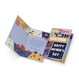 Mother'S Day Card Love And Gratitude, Made In America, Eco-Friendly, Thick Card Stock With Premium Envelope 5In X 7.75In, Packaged In Protective Mailer