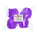 Silk Fabric Flower Mini Rose Petals For Weddings (1000 Pieces) (Purple)