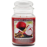 Apples & Cinnamon Large Apothecary Jar, Scented Candle, 21.25 Oz.