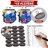 Pin The Puck On The Net, Hockey Party Birthday Party Games, Ice Hockey Holiday Party Fun Games Supplies Decorations Decor For Kids Families Adult Groups